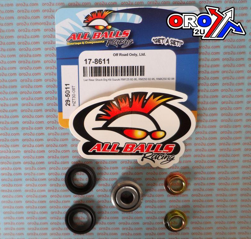 LOWER SHOCK BEARING KIT RM, ALLBALLS 29-5011 SUZUKI RMX