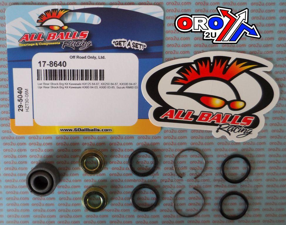 LOWER SHOCK BEARING KIT KX, ALLBALLS 29-5040 KAW / SUZ