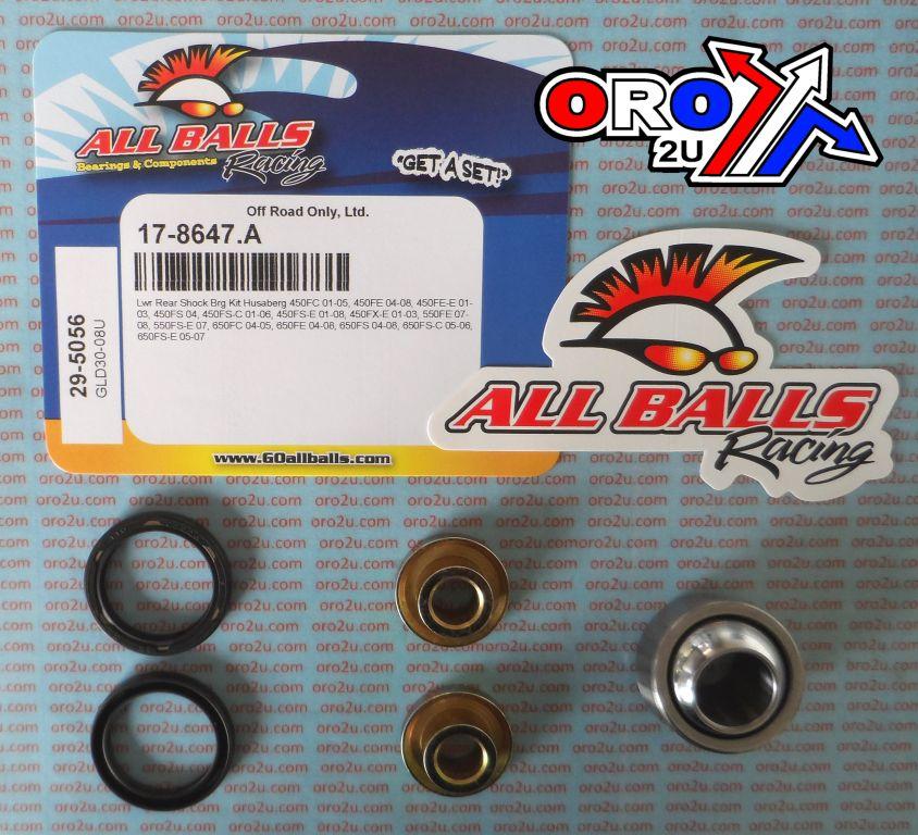 LOWER SHOCK BEARING KIT HUSAB, ALLBALLS 29-5056 HUSABERG