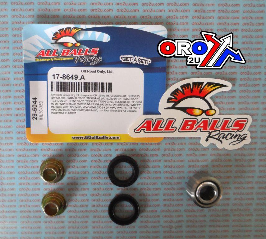 LOWER SHOCK BEARING KIT HUSQ, ALLBALLS 29-5044 HUSQVARNA