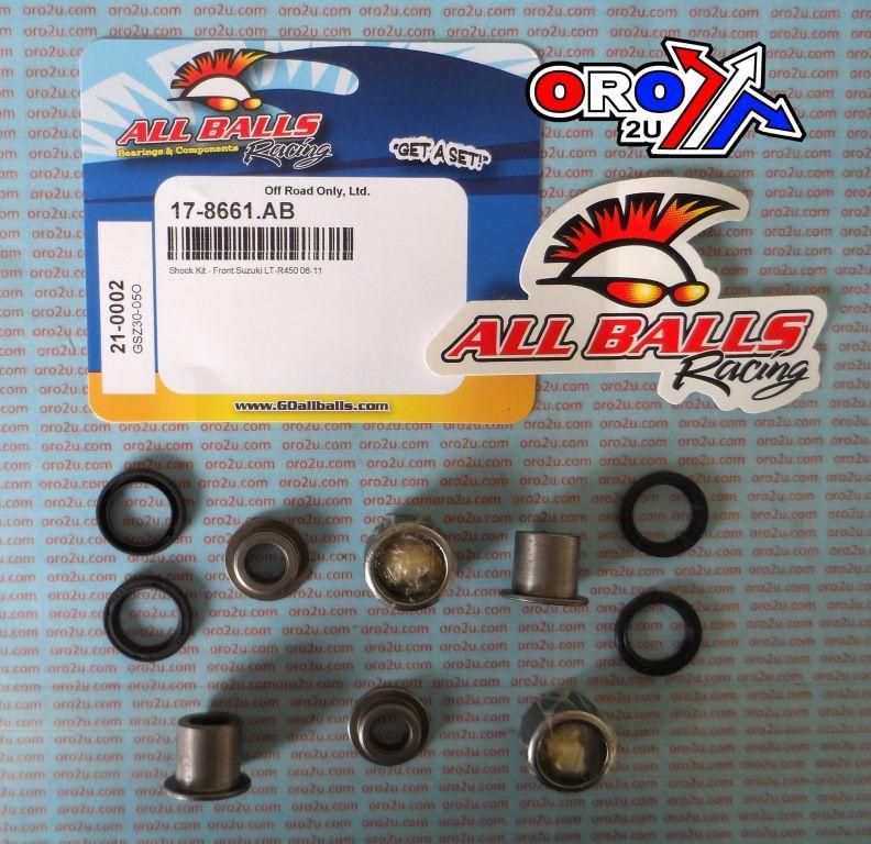 FRONT SHOCK BEARING KIT, ALLBALLS 21-0002 SUZUKI, LT-R450 06-11