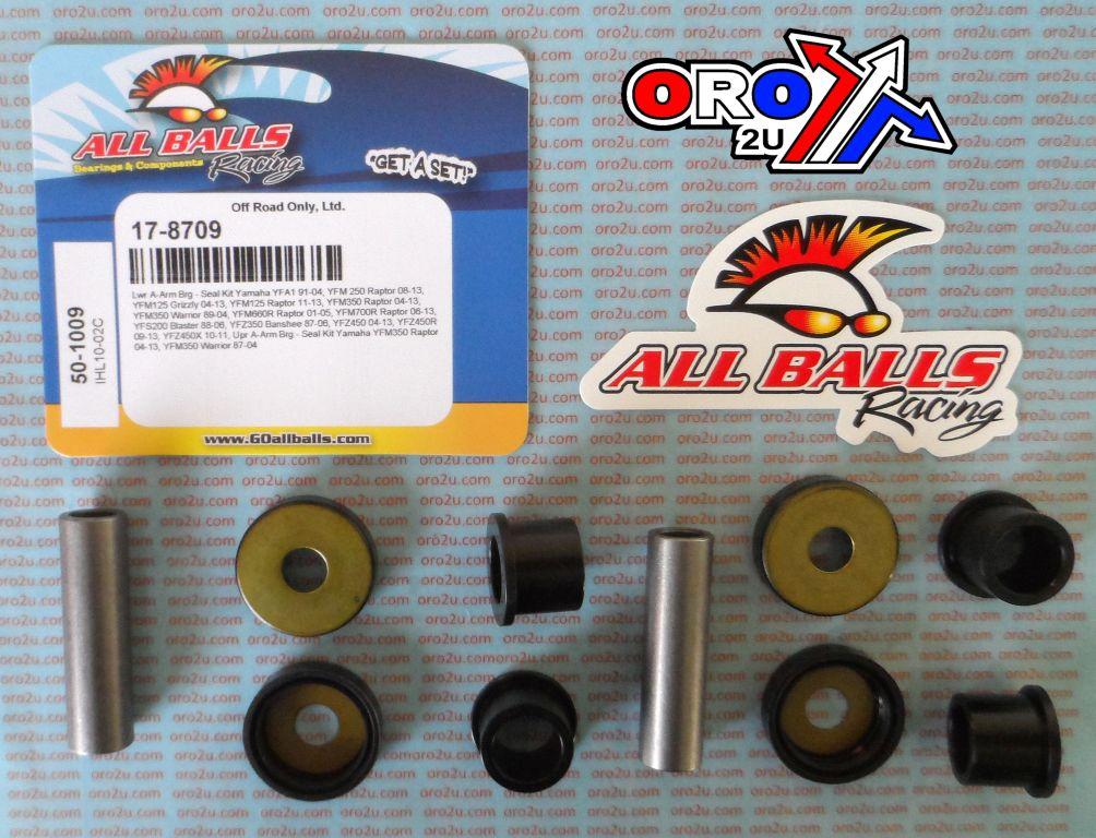 A-ARM KIT Lower Raptor 350, ALLBALLS 50-1009 YAMAHA
