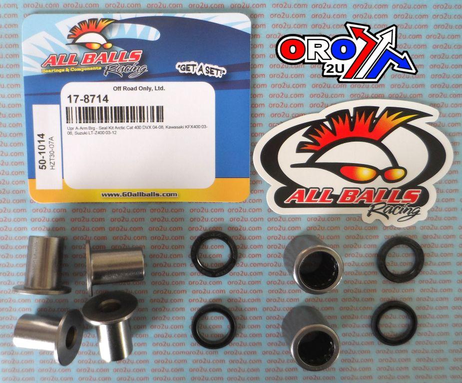A-ARM KIT Arctic Cat 400 DVX UPPER, ALLBALLS 50-1014 CAT/KAW/SUZ