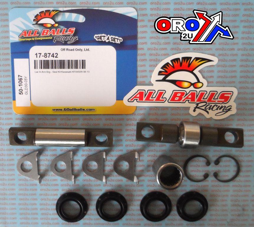 LOWER A-ARM SEAL KIT, ALLBALLS 50-1067 KAWASAKI
