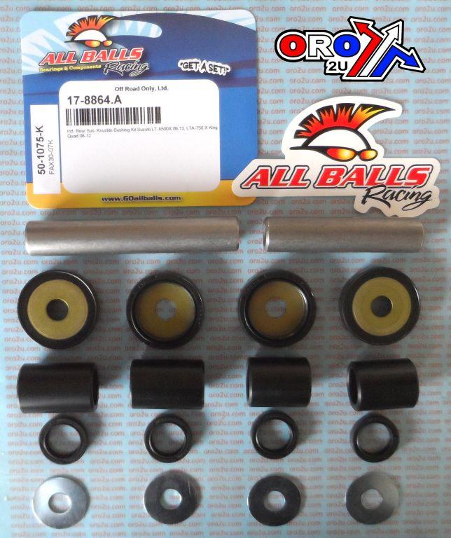 REAR INDEP. SUSP. KNUCKLE KIT, ALLBALLS 50-1075-K SUZUKI, LT-A500X 09-12