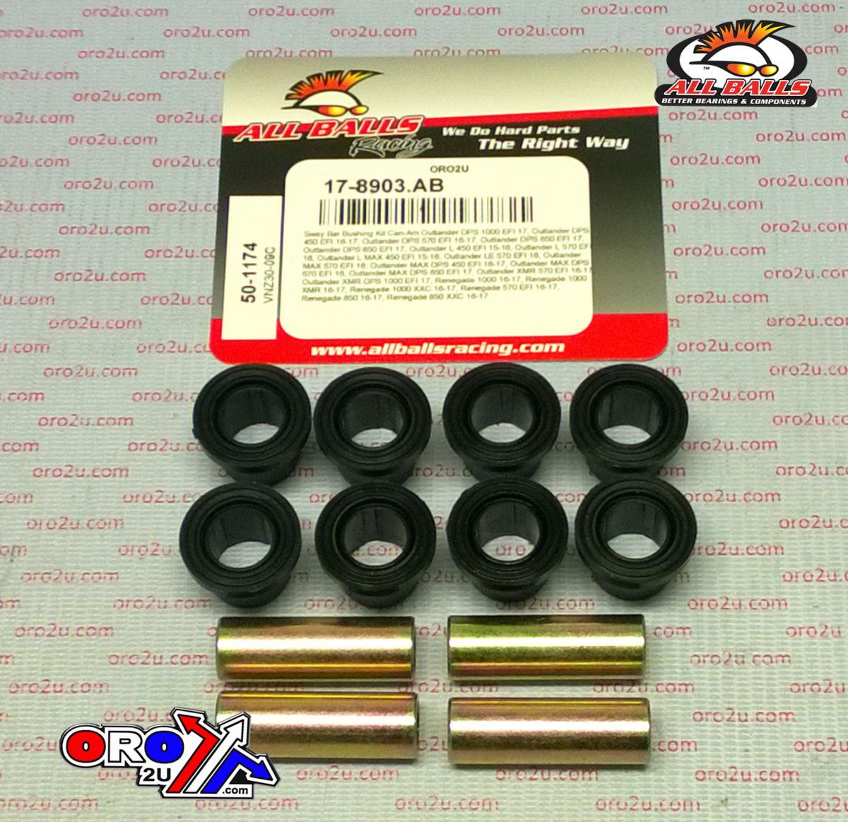 SWAY BAR BUSHING KIT Can-Am, ALLBALLS 50-1174