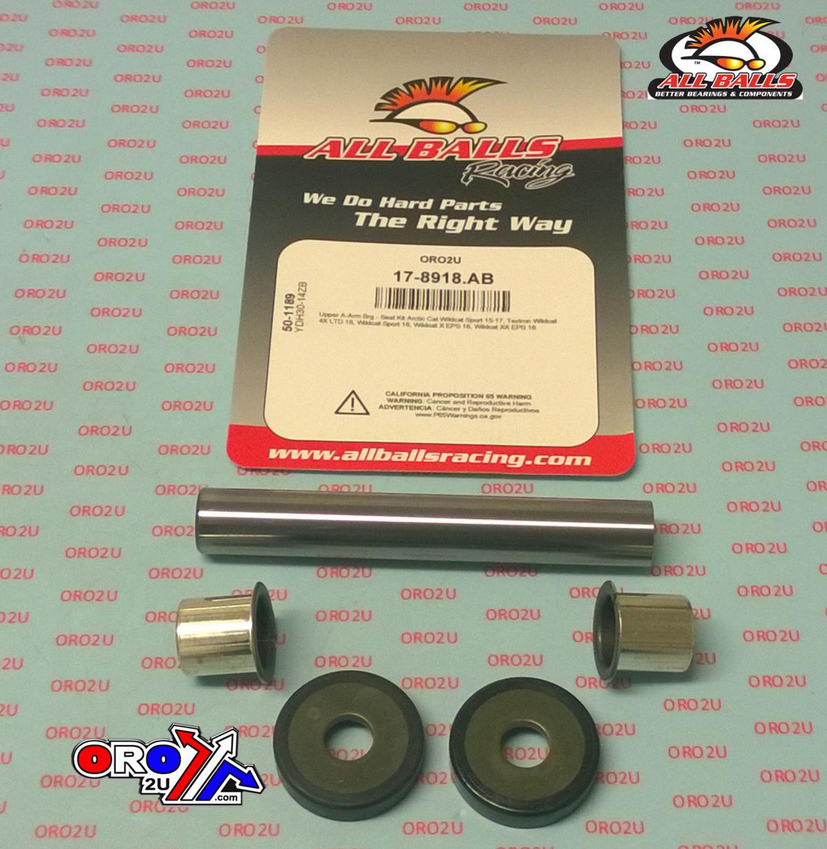 A-ARM UPPER KIT ARCTIC CAT, ALLBALLS 50-1189