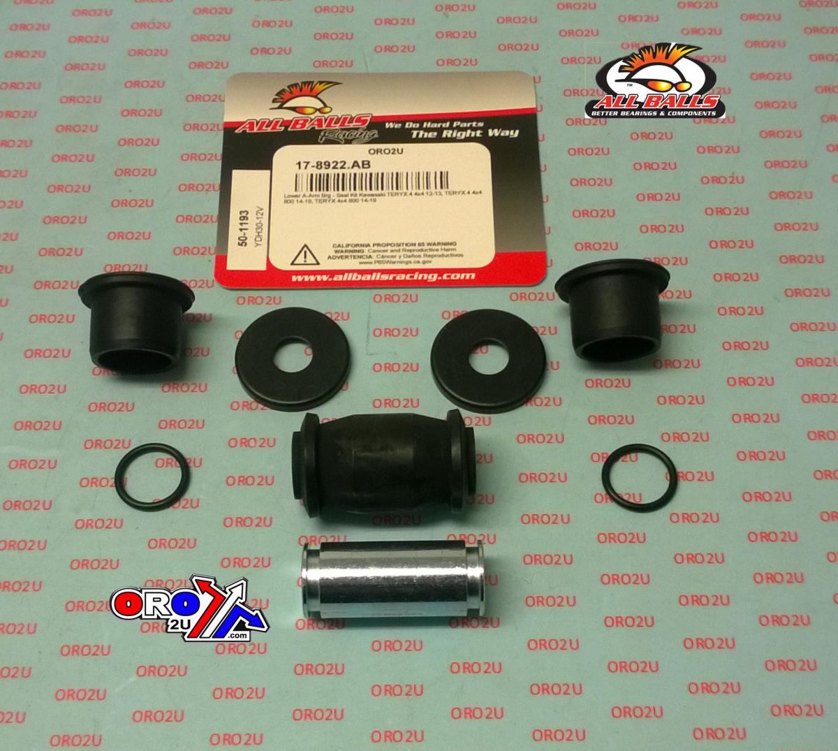 A-ARM LOWER KIT TERYX 4 4x4 800 14-19, ALLBALLS 50-1193 KAWASAKI