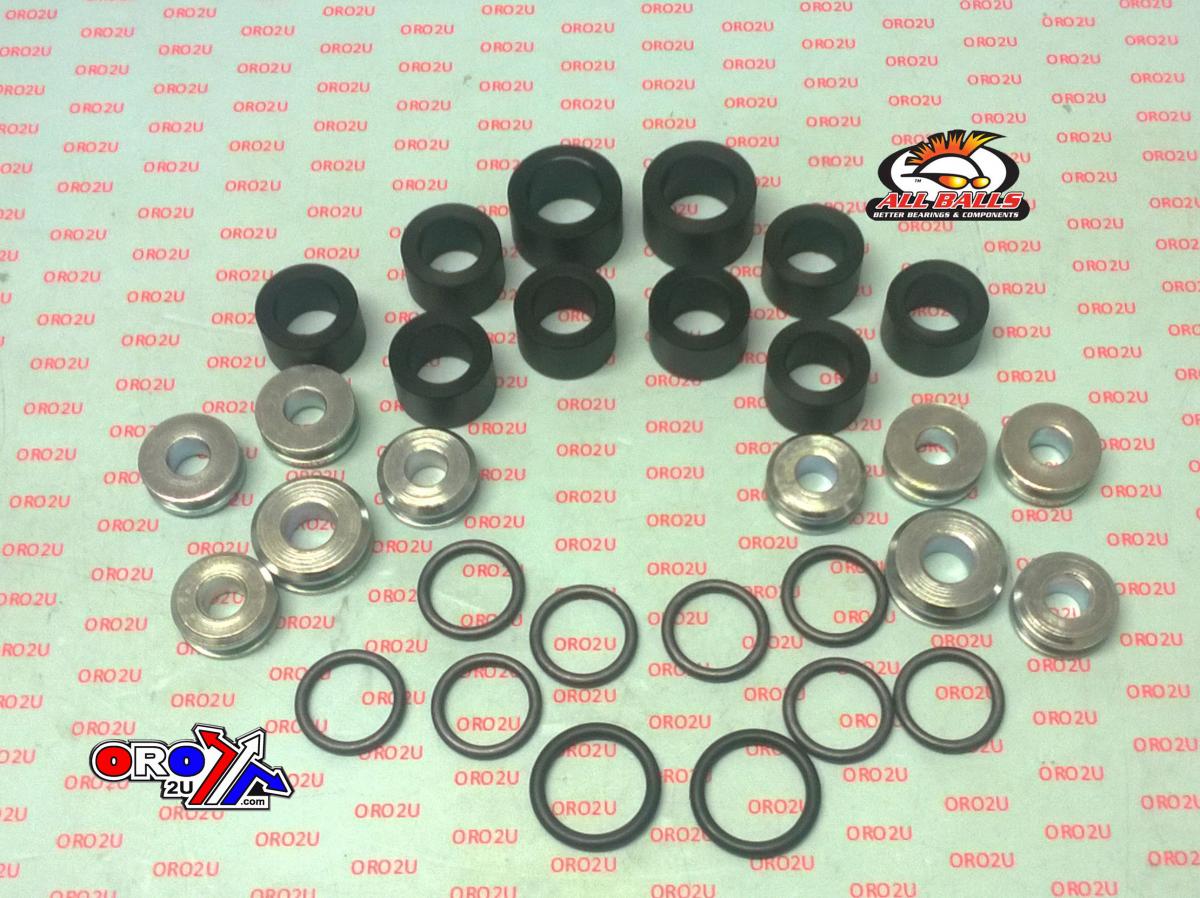 Rear Independent Suspension BUSH only Kit POLARIS, ALLBALLS 50-1201 General 1000 EPS 16-19, General 4 1000 EPS 17-19, RZR 1000 60 INCH 17-19, RZR 4 900