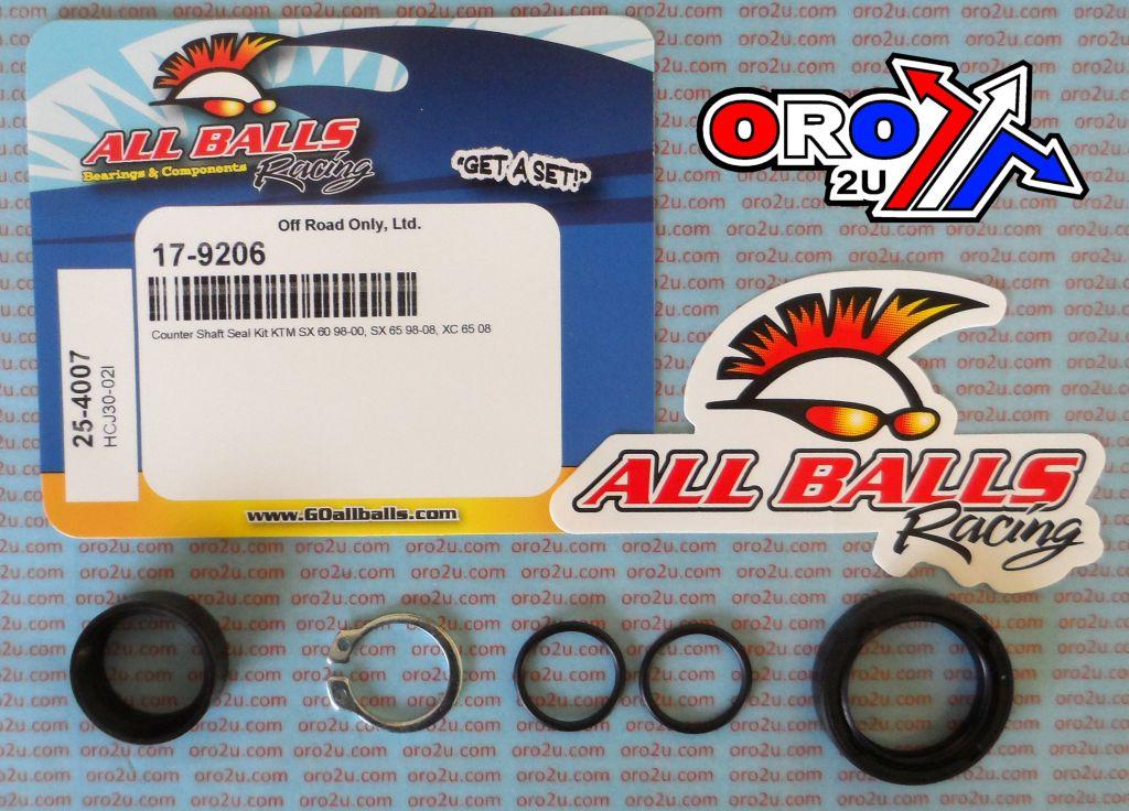 COUNTER SHAFT SEAL KIT KTM 65, ALLBALLS 25-4007 KTM 60