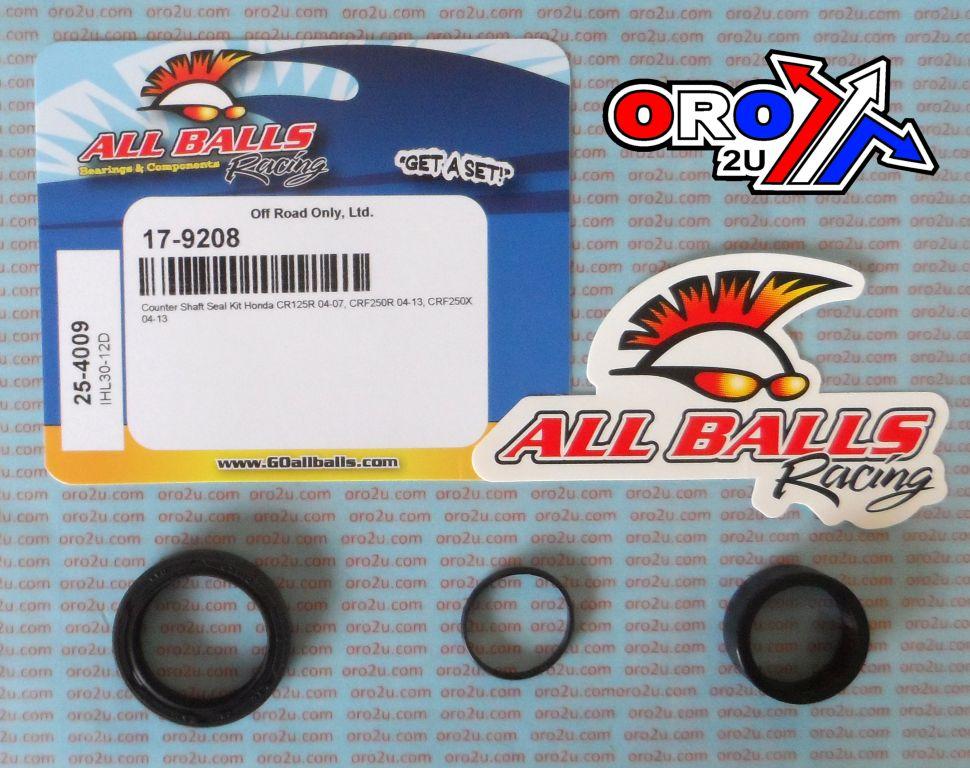 COUNTER SHAFT SEAL KIT CR, ALLBALLS 25-4009 HONDA