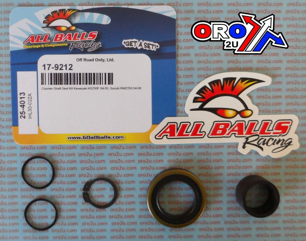 COUNTER SHAFT SEAL KIT KXF RMZ, ALLBALLS 25-4013 KAW/SUZ