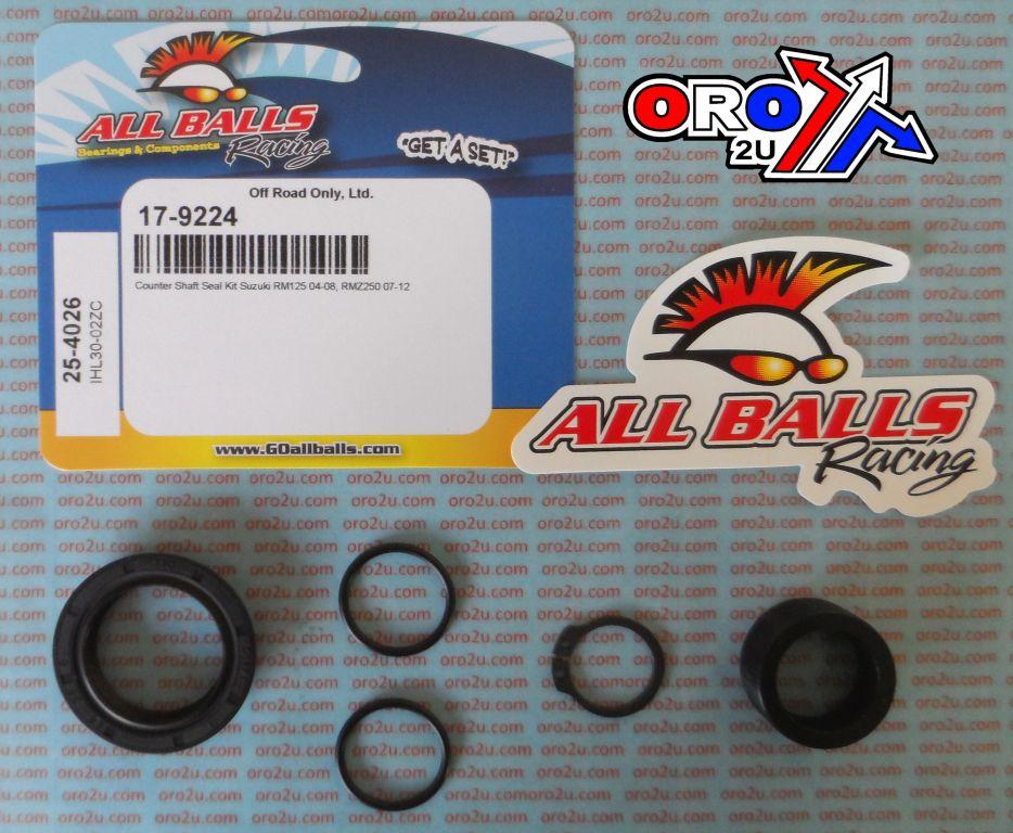 COUNTER SHAFT SEAL KIT RM125, ALLBALLS 25-4026 SUZUKI RMZ250