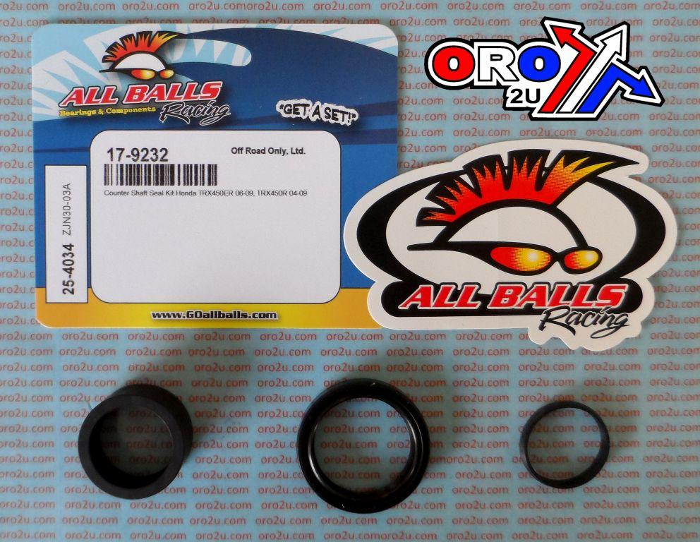 COUNTER SHAFT SEAL KIT TRX450, ALLBALLS 25-4034 HONDA