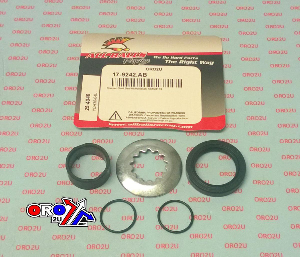 SPROCKET SEAL KIT KXF450 19-20, ALLBALLS 25-4046 KAWASAKI, Counter Shaft