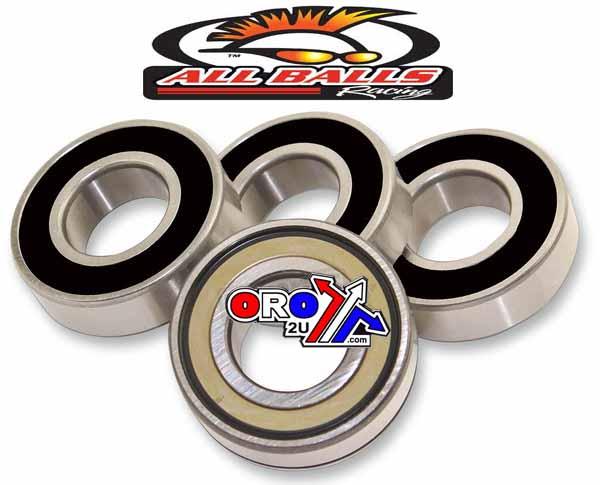 WHEEL BEARING KIT REAR & FRONT H-DAVIDSON INC ABS, ALLBALLS 25-1692 ROAD