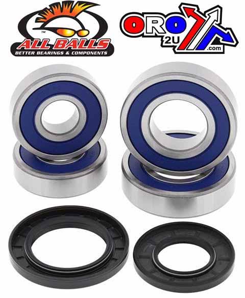 WHEEL BEARING KIT REAR 06-10 KAWASAKI VN2000, ALLBALLS 25-1694 ROAD