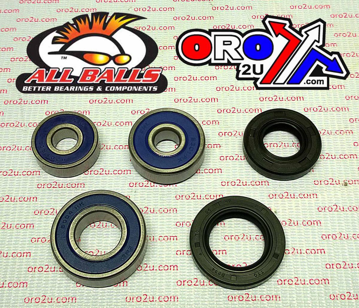 WHEEL BEARING KIT REAR 17-22 KAWASAKI Z125 PRO, ALLBALLS 25-1735 ROAD