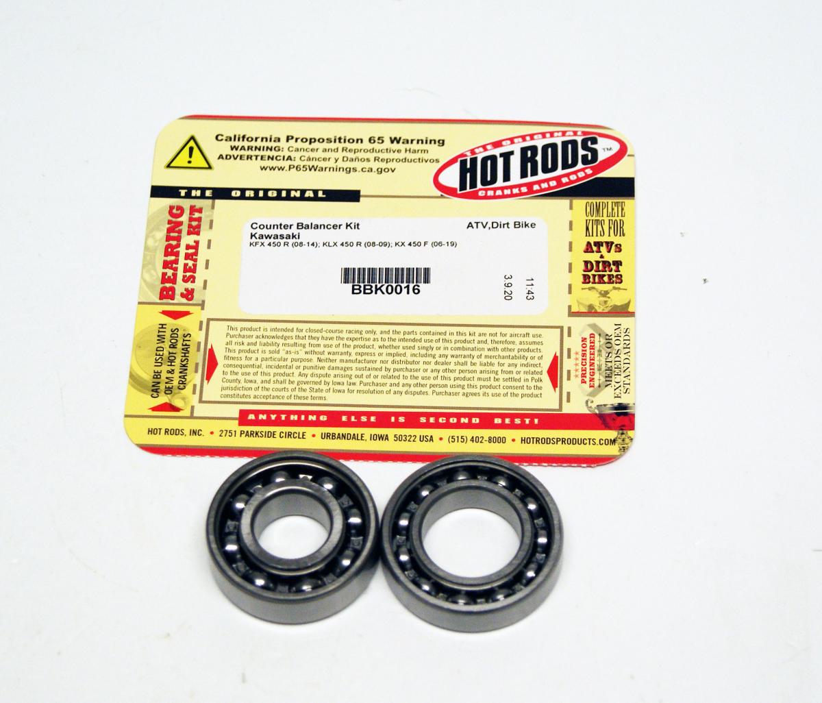 Counter Balancer Kit KFX/KLX/KXF 450, Hot Rods BBK0016