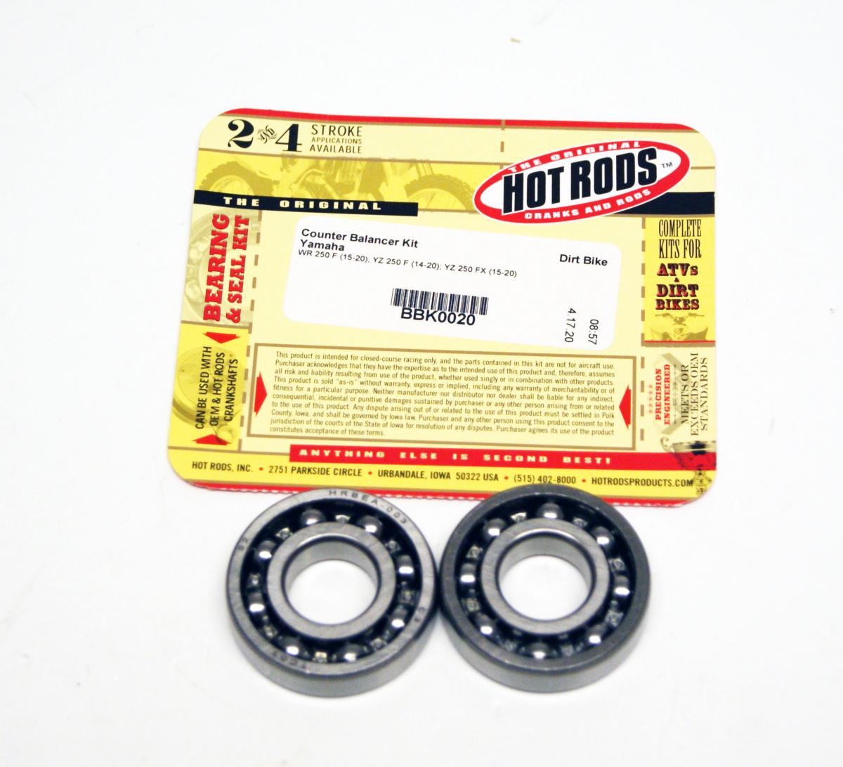 Counter Balancer Kit WR/YZ 250, Hot Rods BBK0020