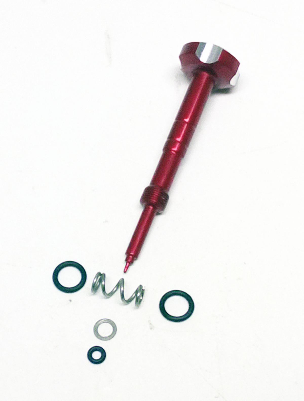 ADJUSTER AIR SCREW KEIHIN FCR, Fuel mixture screw Red, 22-2000R