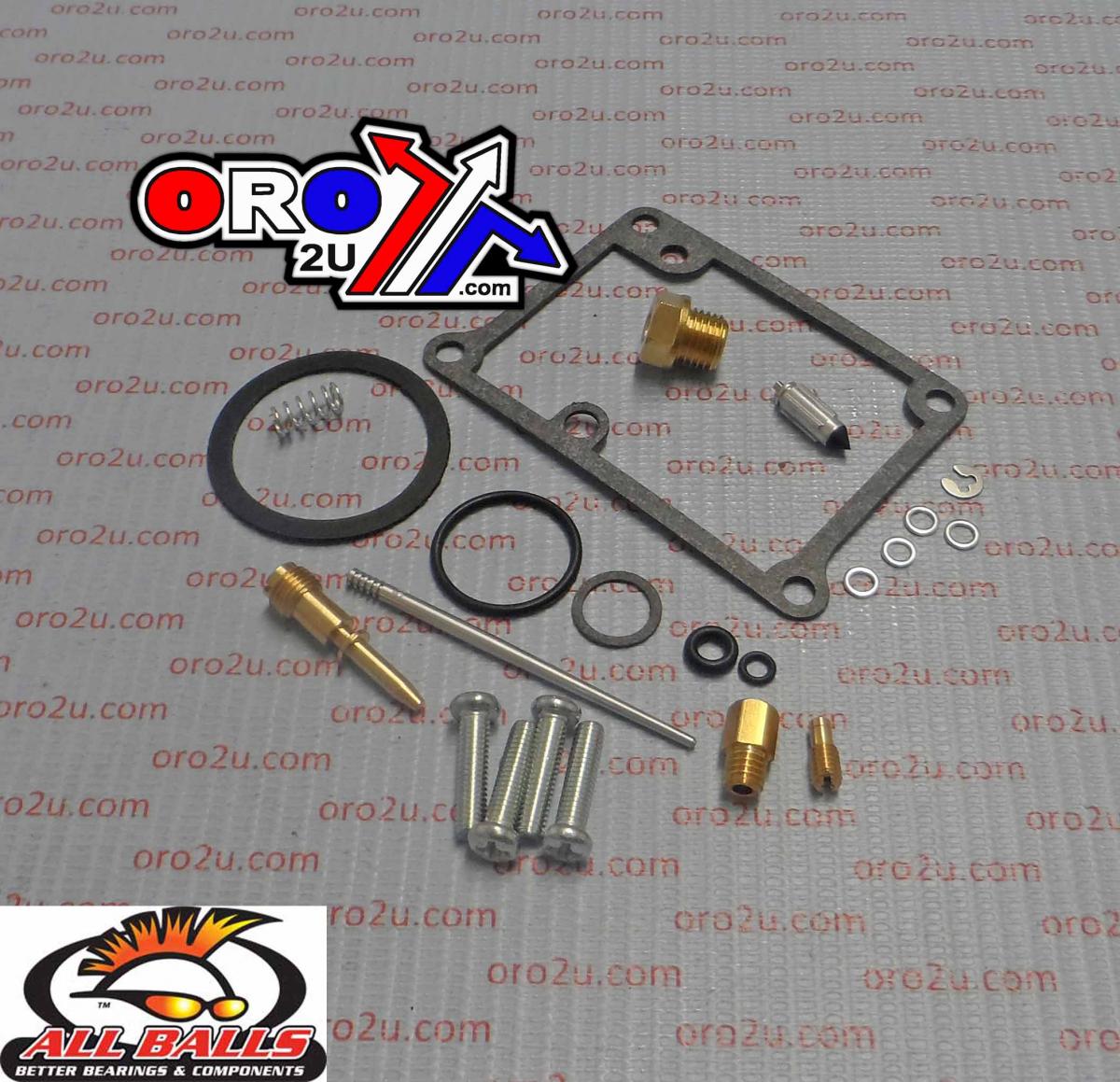 CARBURETOR REBUILD KIT 93-95 YAM YZ80, ALLBALLS 26-1308 DIRT