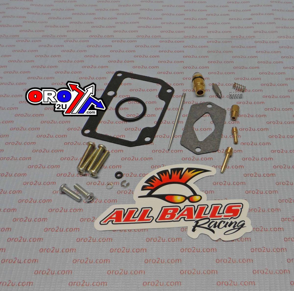 CARBURETOR REBUILD KIT 96-01 SUZ RM80, ALLBALLS 26-1114 DIRT