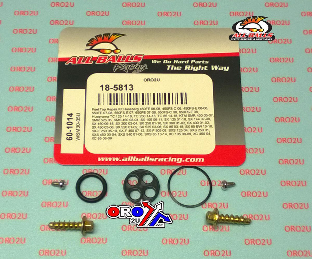FUEL TAP REPAIR KIT ALLBALLS, ALLBALLS 60-1014 GASGAS/HUSA/HUSKY/KTM
