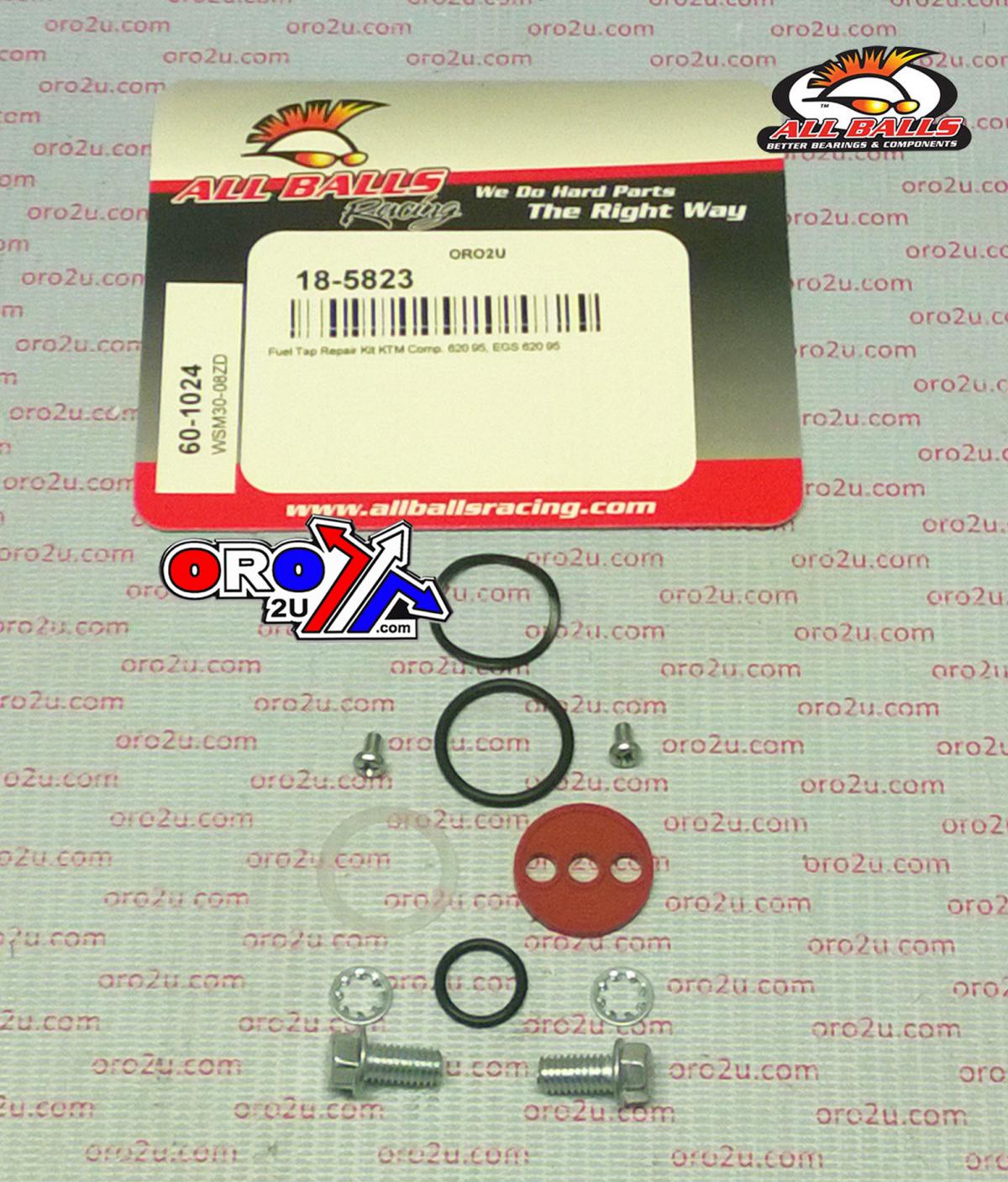 FUEL TAP REPAIR KIT ALLBALLS, ALLBALLS 60-1024 KTM COMP 620 95/ EGS 620 95