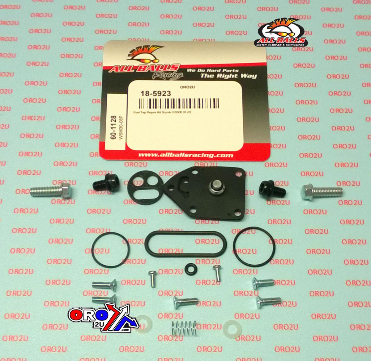 FUEL TAP REPAIR KIT ALLBALLS, ALLBALLS 60-1128 SUZUKI GS500 01-02