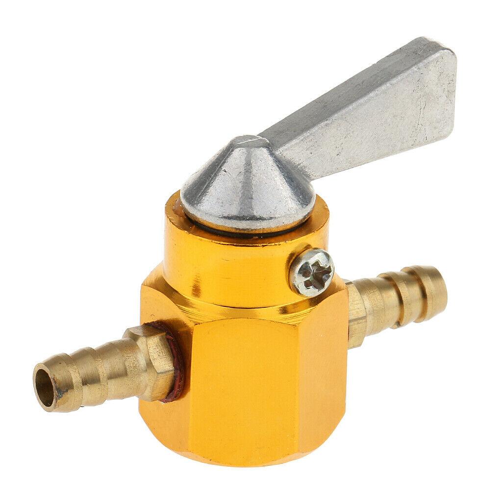 FUEL TAP INLINE GOLD