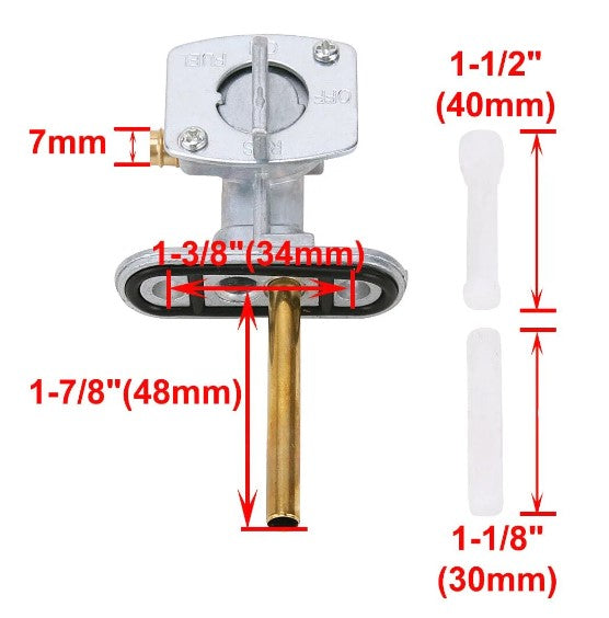 FUEL PETCOCK TAP YAMAHA 15A-24500-00-00 21V-24500-10-00 23F-24500-11-00