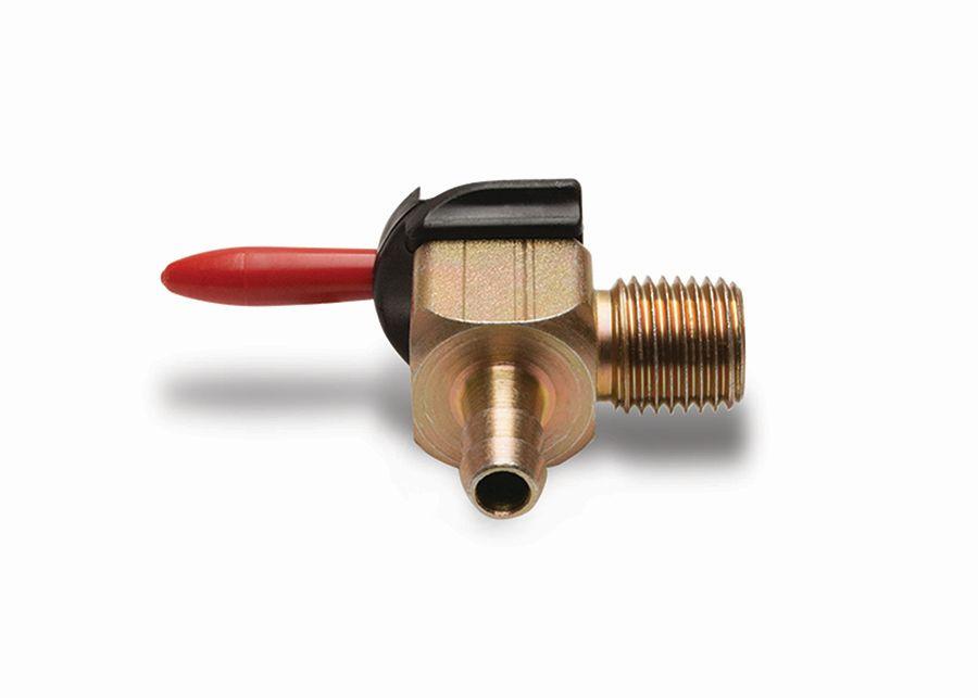 FUEL TAP INLINE 90 6MM/SCREW, END 12-0085 BEND