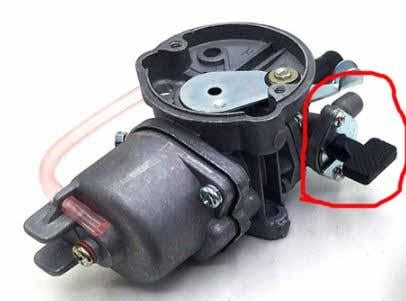 FUEL TAPE PETCOCK universal FITS CARBURETOR Pocket Bike 47cc 49cc engine carb, Short Stub from Tank C-to-C 20mm Outlet for 8mm hose