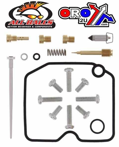 CARBURETOR REBUILD KIT 2002 ARCTIC 400, ALLBALLS 26-1068 ATV
