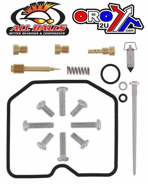 CARBURETOR REBUILD KIT 09-15 ARCTIC 300, ALLBALLS 26-1077 ATV