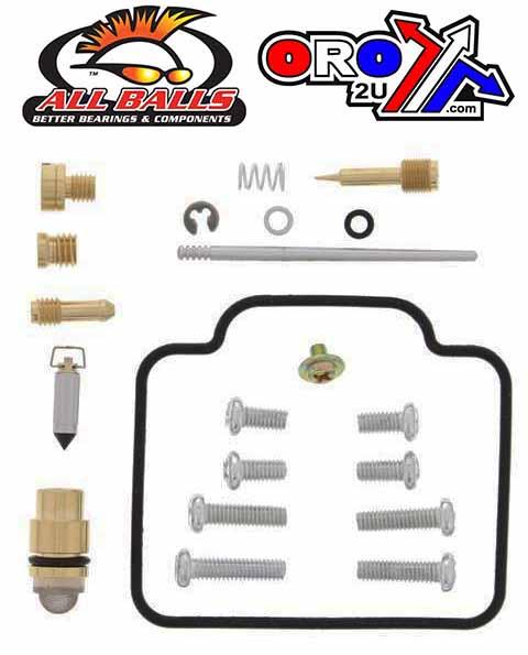 CARBURETOR REBUILD KIT 98-01 ARCTIC 400, ALLBALLS 26-1078 ATV