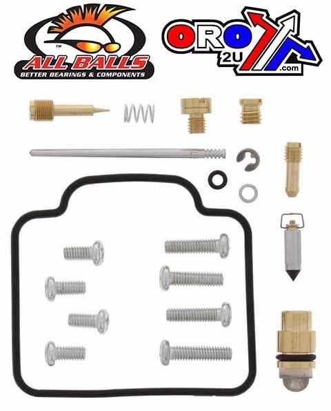 CARBURETOR REBUILD KIT 98-02 SUZ LT-F500, ALLBALLS 26-1086 ATV