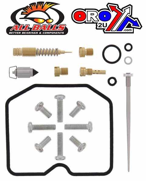 CARBURETOR REBUILD KIT 08-10 SUZ LT-A/LT-F400, ALLBALLS 26-1091 ATV
