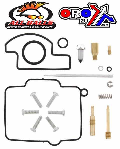 CARBURETOR REBUILD KIT 04-08 SUZ RM250, ALLBALLS 26-1131 DIRT