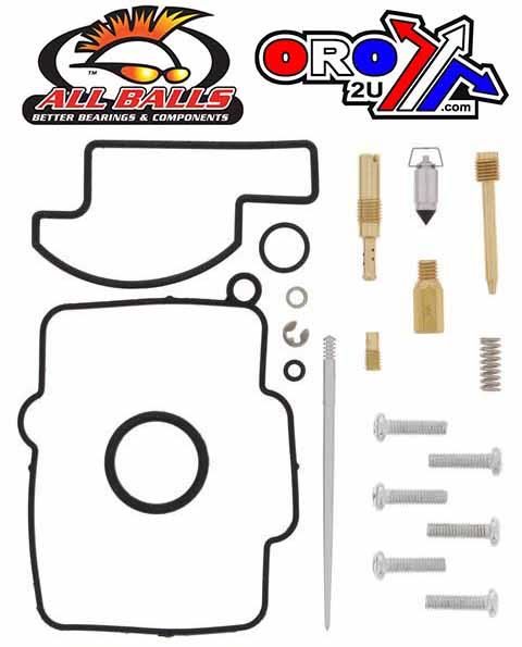 CARBURETOR REBUILD KIT 2003 KAW KX250, ALLBALLS 26-1136 DIRT