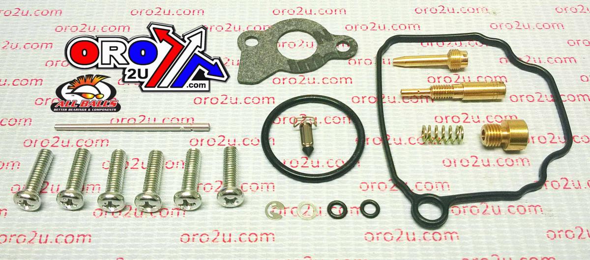 CARBURETOR REBUILD KIT 06-08 YAM TTR90, ALLBALLS 26-1142 DIRT