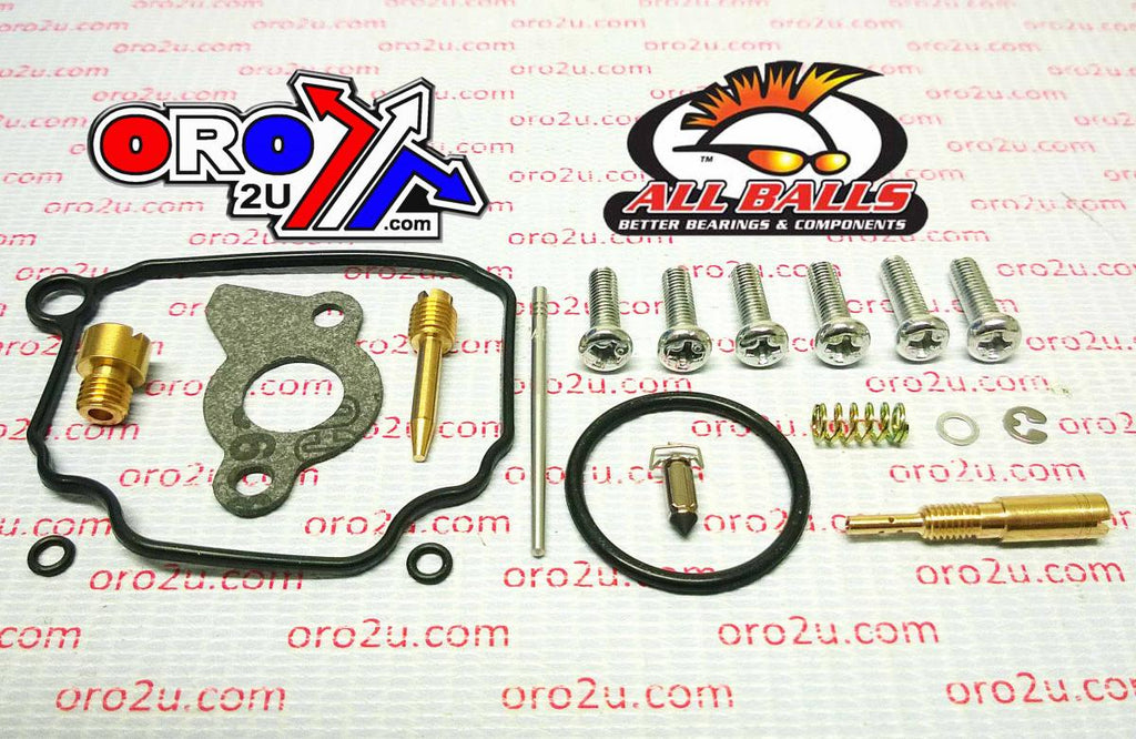 CARBURETOR REBUILD KIT 00-05 YAM TTR90, ALLBALLS 26-1143 DIRT