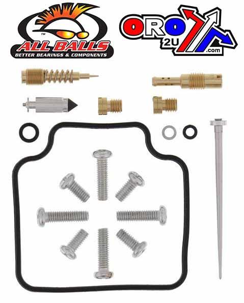 CARBURETOR REBUILD KIT 93-22 HON XR650L, ALLBALLS 26-1156 DIRT