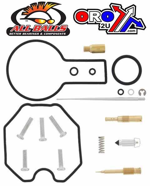 CARBURETOR REBUILD KIT 98-04 HON XR400R, ALLBALLS 26-1160 DIRT