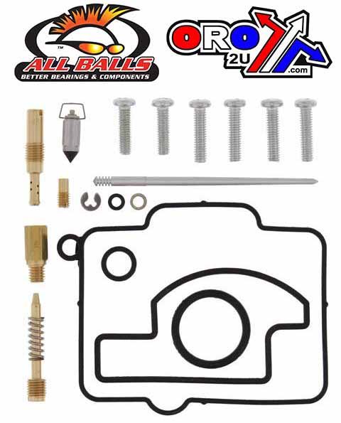 CARBURETOR REBUILD KIT 2002 SUZ RM250, ALLBALLS 26-1175 DIRT