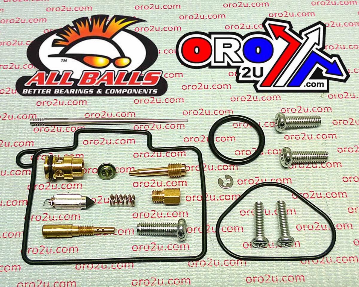 CARBURETOR REBUILD KIT 2003 HON CR125R, ALLBALLS 26-1182 DIRT