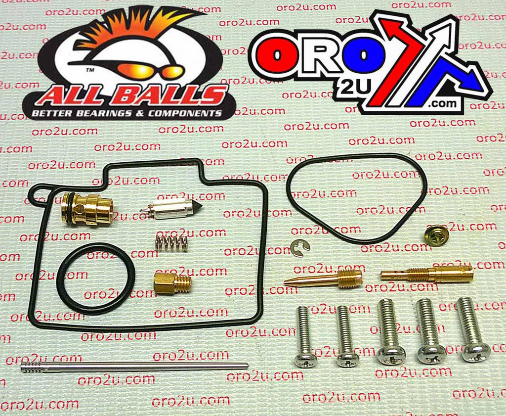CARBURETOR REBUILD KIT 2002 HON CR125R, ALLBALLS 26-1183 DIRT
