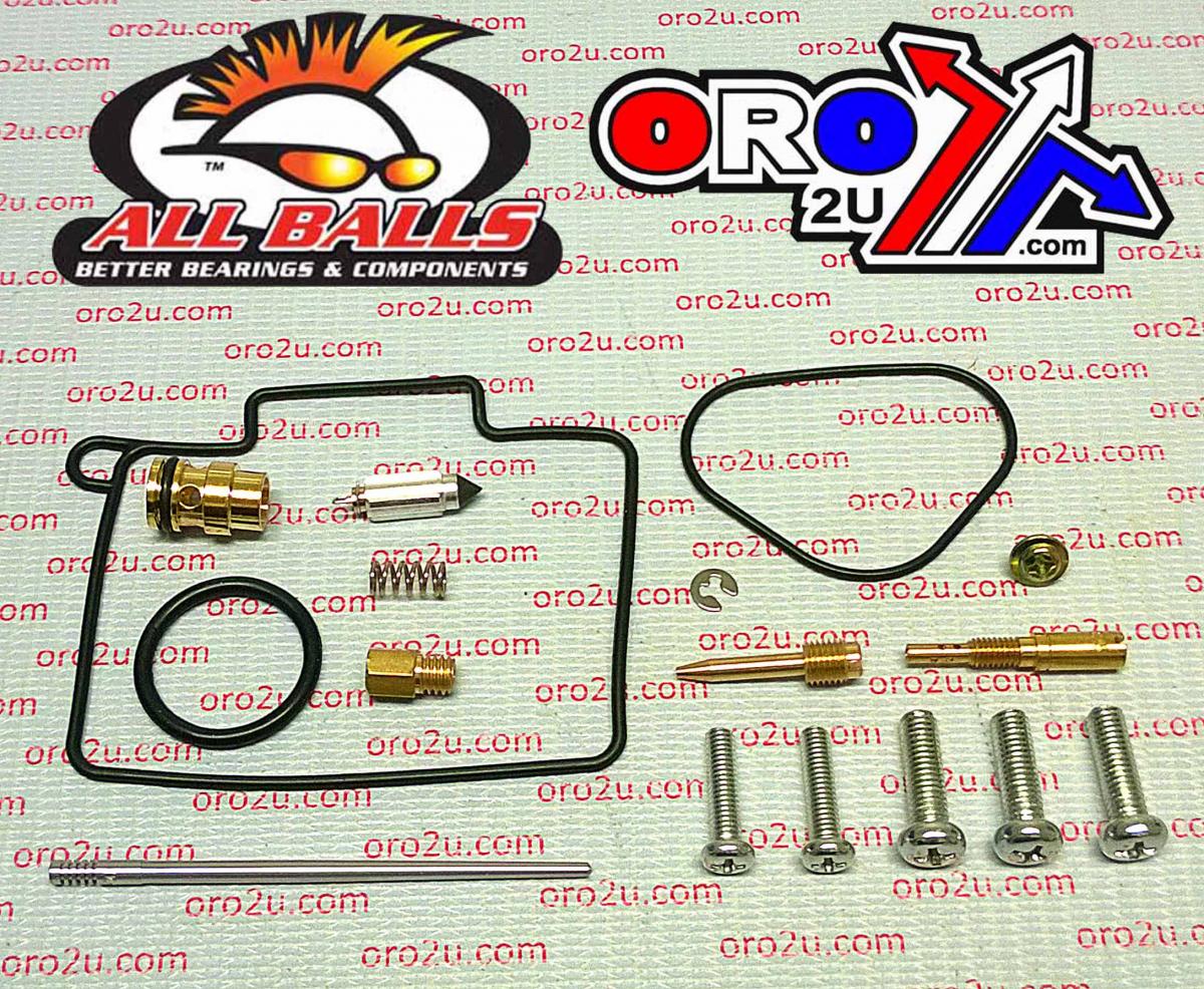 CARBURETOR REBUILD KIT 2002 HON CR125R, ALLBALLS 26-1183 DIRT