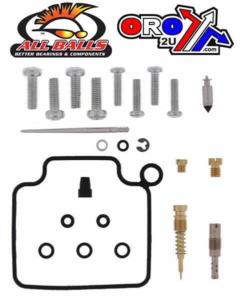 CARBURETOR REBUILD KIT 04-06 HON TRX350, ALLBALLS 26-1209 ATV